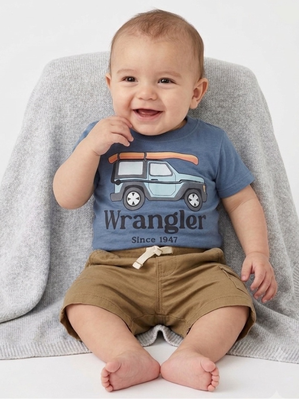 🎉(12m) Jeep Wrangler Boys 3PC Set